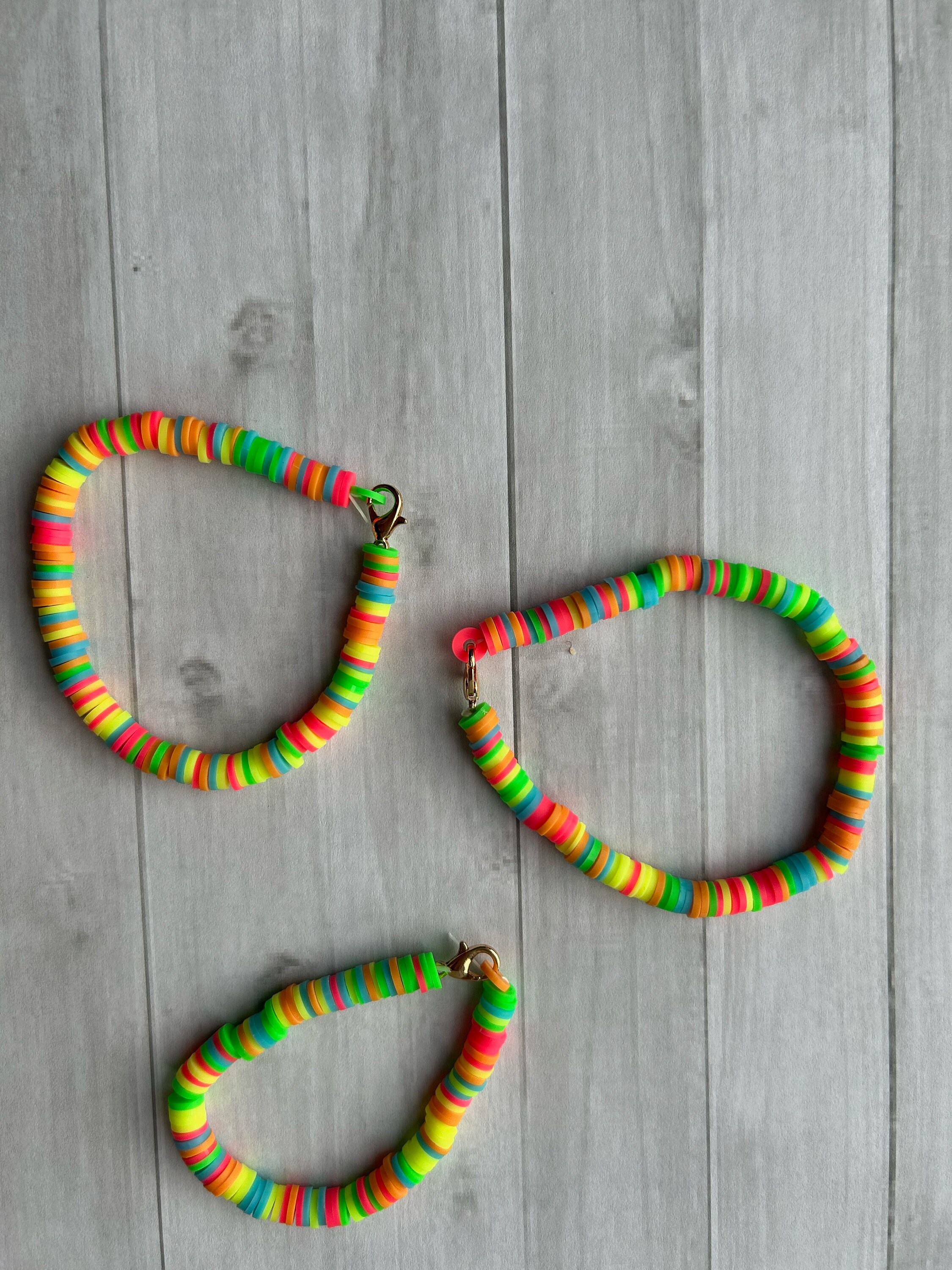 3pc Clay Bead Matching Set - Etsy