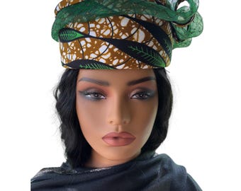 Green dress hat for Mother’s Day gift