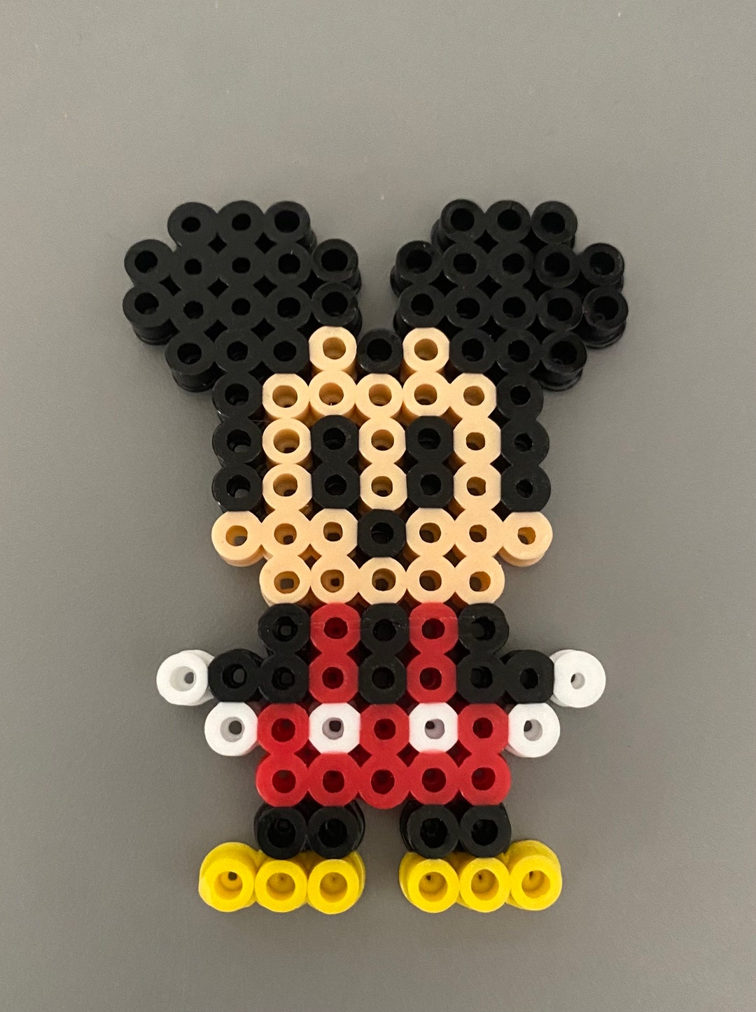 Easy Perler Bead Mickey Mouse Disney Mickey,minnie,donald Duck
