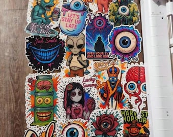 ¡Paquete de pegatinas sorpresa! ¡50 diseños!