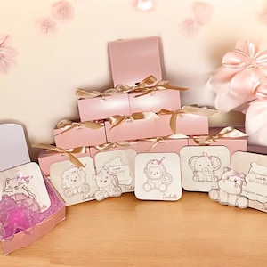 Bomboniere animali Personalizzabili in Legno - Design Animali per Battesimi, Eventi Speciali, compleanni- baby shower-  FILE SVG per LASER