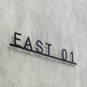Número de casa, Decoración de exteriores, Letrero de entrada personalizado, Placa con número de casa, Decoración del hogar, Letrero metálico personalizado, Decoración única del hogar, Placa para casa