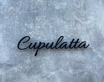 Metal Name Sign, Family Name Sign, Custom Metal Sign, Metal Sign Outdoor, Custom Metal Letters, Personalized Metal Sign, Wall Business Sign