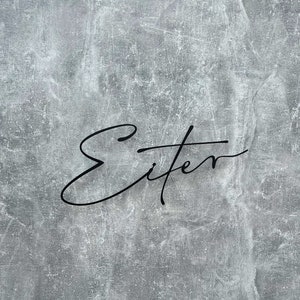 Letreros para exteriores, letras metálicas, letreros familiares, letras de pared, letreros metálicos personalizados, letreros con apellidos, decoración de pared metálica, nombre personalizado