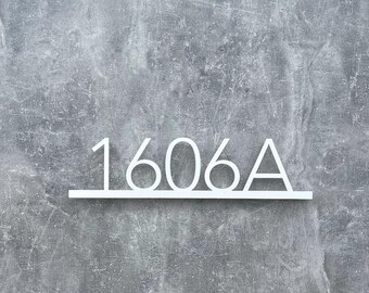 Steel Street Name, Modern Metal Sign, Address Plaque, Custom Metal Number, Modern Metal House Sign, Modern House Sign, Custom Street Sign
