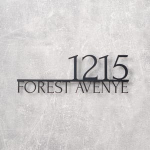 Placa com nome de casa, placa de rua personalizada em metal, placa com nome de casa para área externa, letras de metal personalizadas, placas de casa para área externa, placa com nome de design personalizado