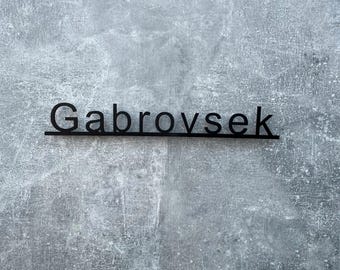 Custom Address Sign, Family Name Sign, House Name Sign ,Villa Sign, Outdoor House Name Plaque, Address Sign, Outdoor House Signs, Porch Sign