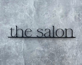 Business Logo Design, Custom Business Logo Sign , Custom Laser Cut Business Sign , Outdoor Business Sign, Laser Cut Logo Sign , Salon Sign