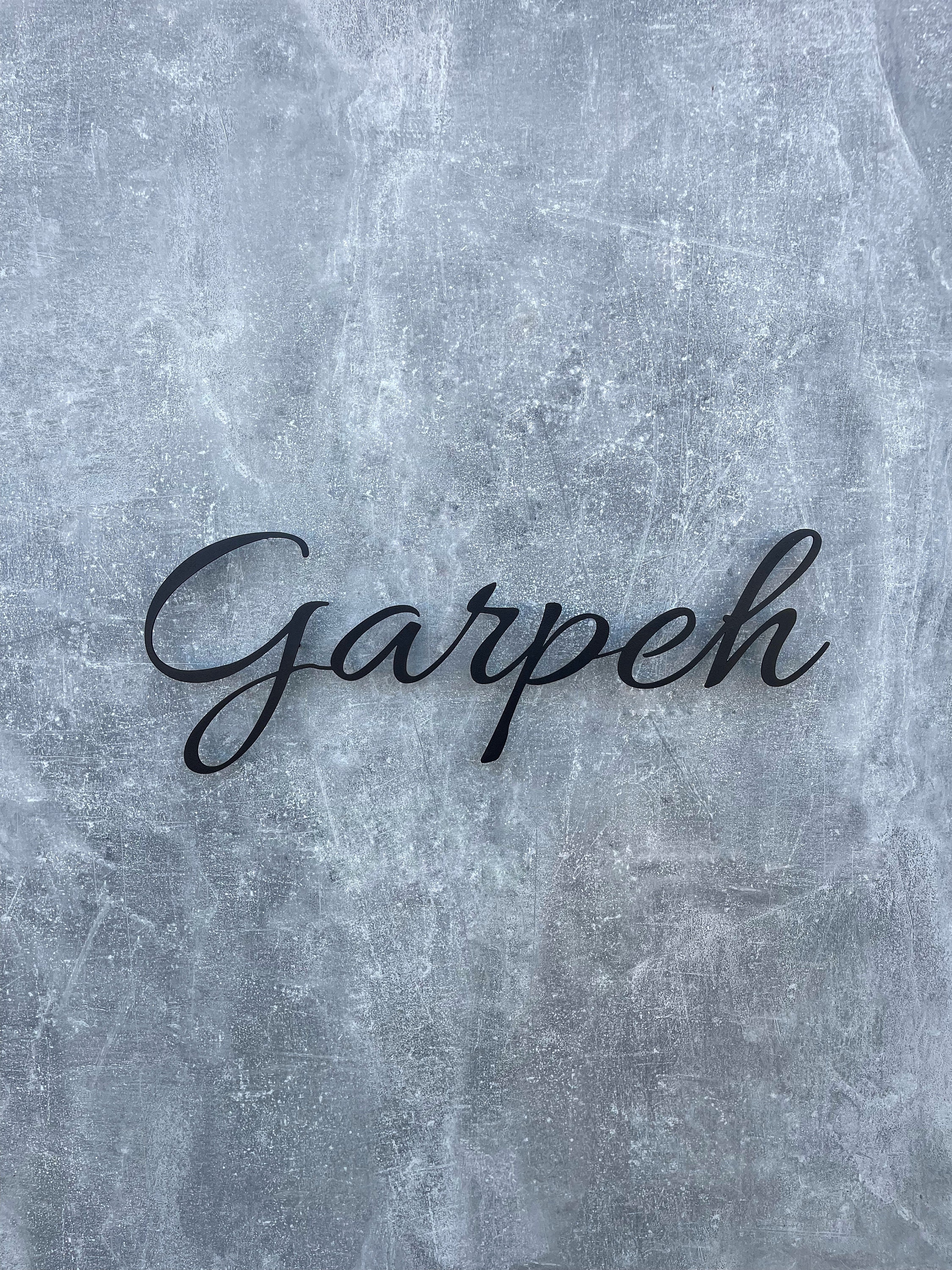 Custom Metal Sign, Last Name Sign, Metal Letters, Home Metal Sign ...
