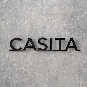 Letrero de metal personalizado con el nombre de la villa, letrero personalizado con el nombre de la casa, apellido de metal personalizado único, el mejor regalo de aniversario, regalo para la familia