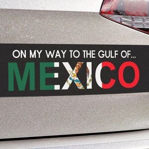 Gulf of Mexico - Funny Anti Trump Car Magnet, Anti Billionaire Bumper Sticker The Only Minority, People Over Profit Leftist Progressive Gags