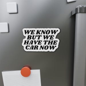Tesla Owner Magnetic Bumper sticker - ANTI ELON Tesla Club Bumper Magnet, Fuck Elon Car Magnet, Anti Oligarch Sarcastic Tesla Sticker afbeelding 5