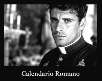 Hot Priest Wall Calendar 2026, White Elephant Gag Gift Exchange, Funny Yankee Swap Gift, 2026 Gag Calendar, Work Besties Gift for Work Wife