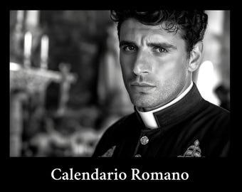 Calendario Romano Wall Calendar 2026, Hot Priest Calendar, Yankee Swap Gift Exchange, Fun Secret Santa, Gifts for Her, Funny Calendar 2026