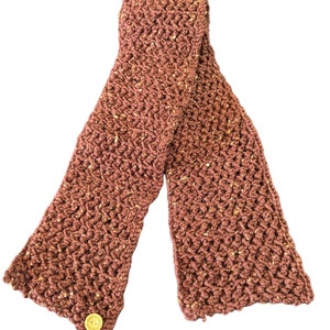 Handmade crochet scarf