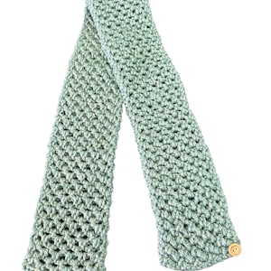 Handmade crochet scarf