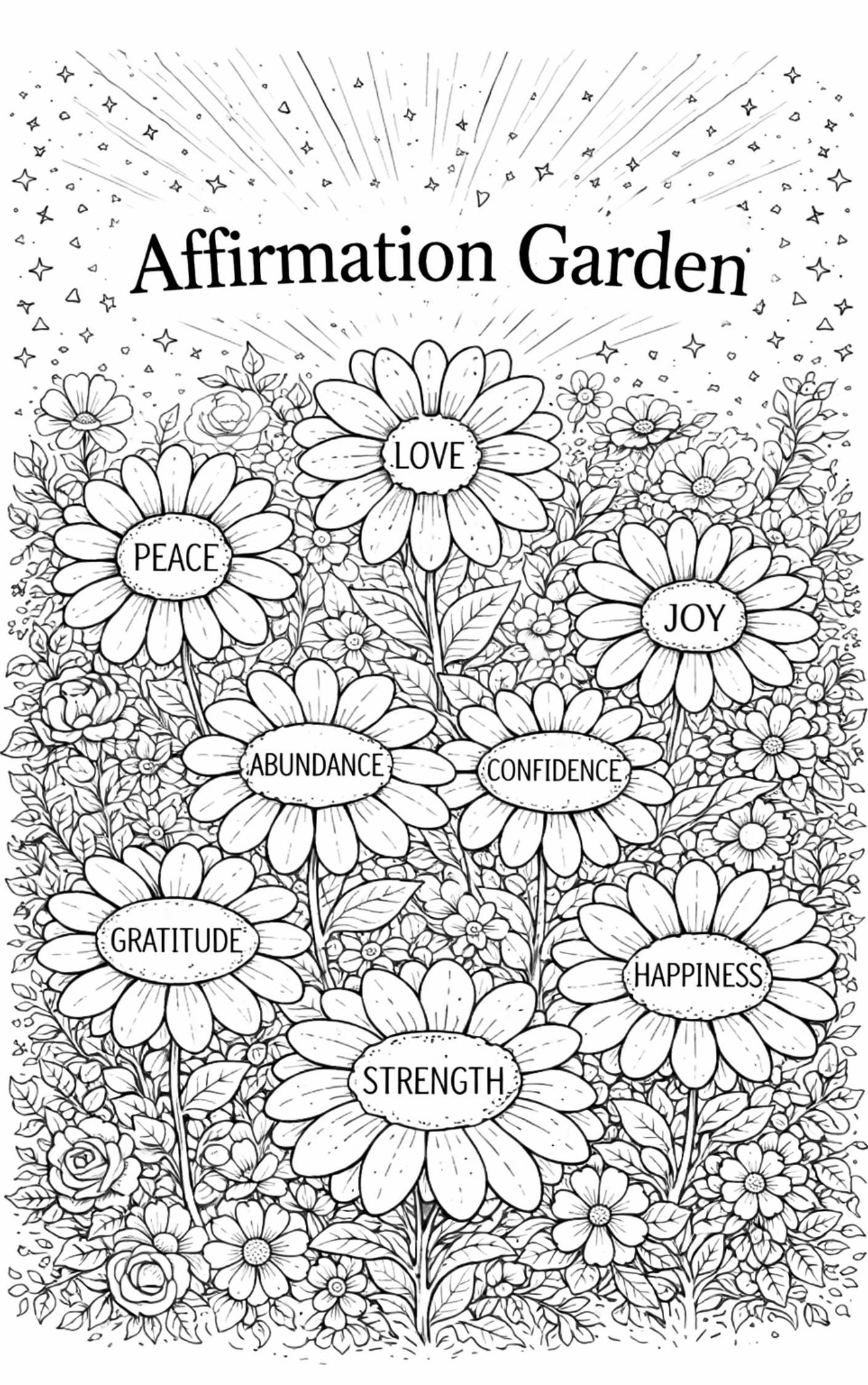 Vision Board Coloring Book for Adults | Goal Setting & Manifestation ...