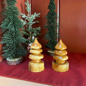 Hand turned Mulberry Tree (set of two)