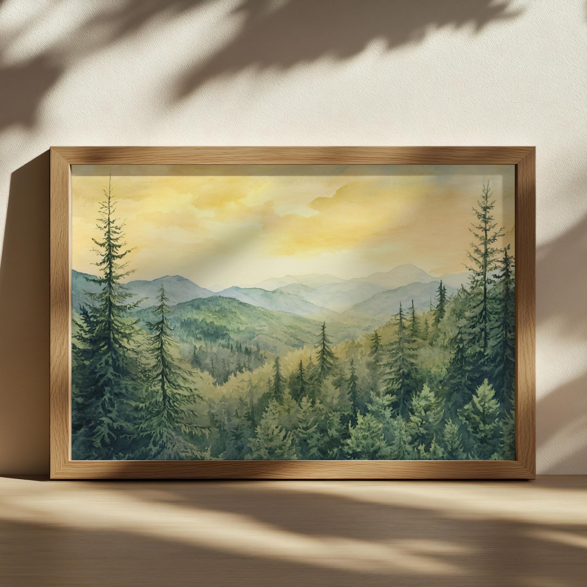 アディロンダック山脈の絵画、アディロンダック高峰のウォールアート