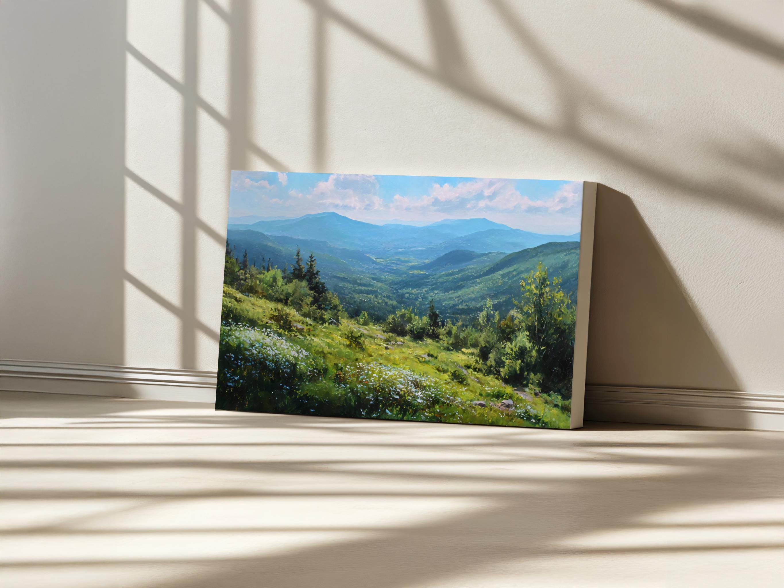 Buy White Mountains National Forest Canvas, Appalachian Trail Wall