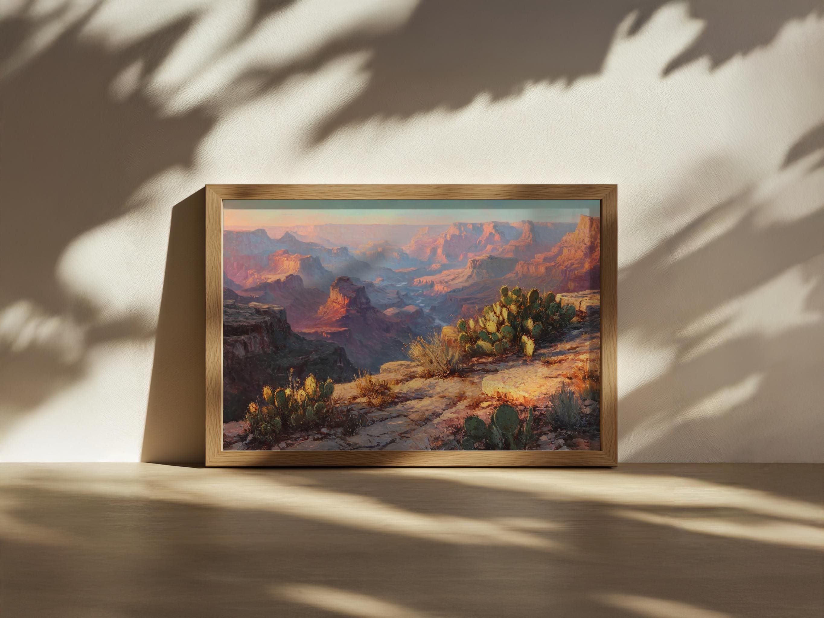 Grand Canyon National Park Painting, Kaibab Forest Nature Wall Art