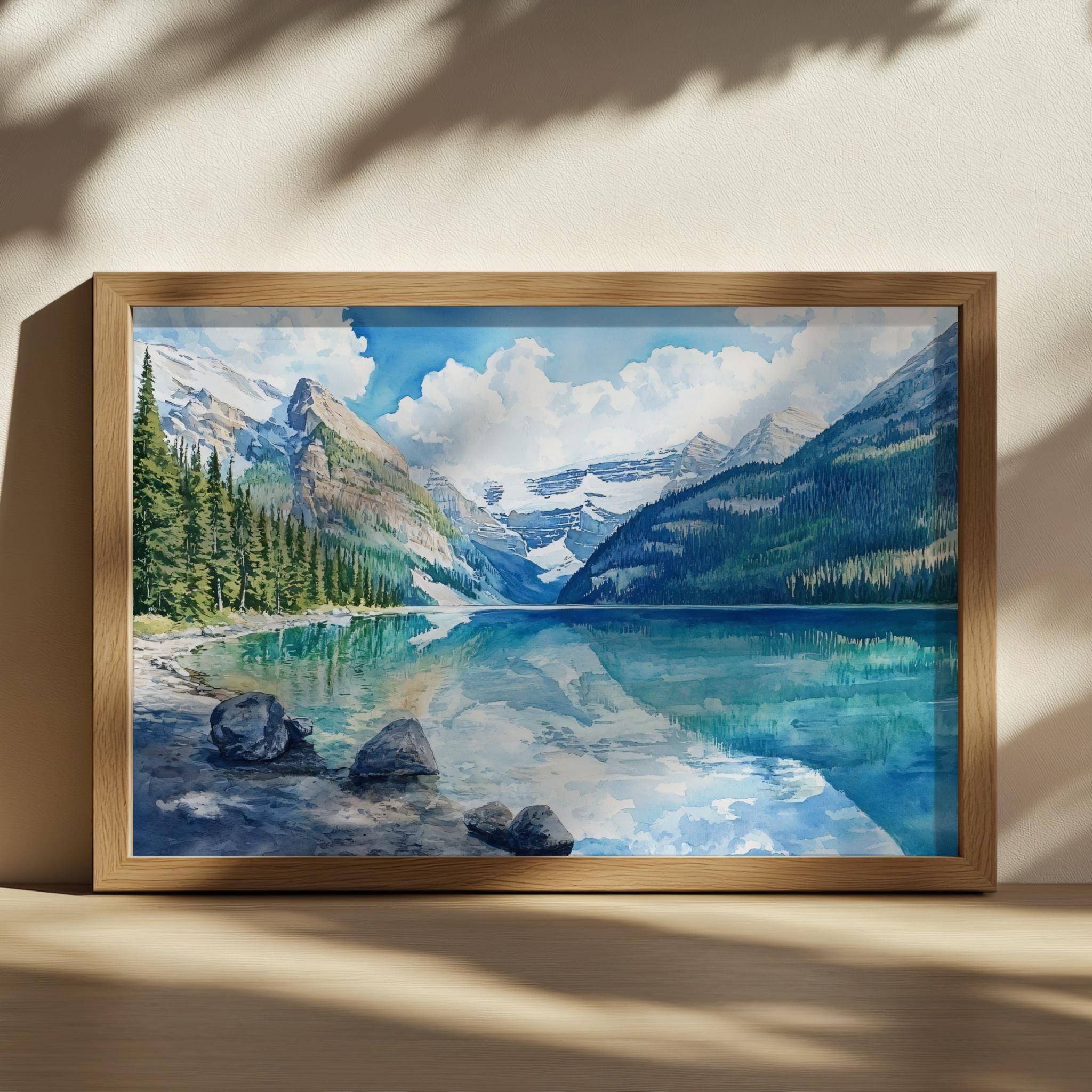 絵画 Canada Lake Louise 絵画 Canada Lake Louise Original Artwork by Robert Roy 'LAKE
