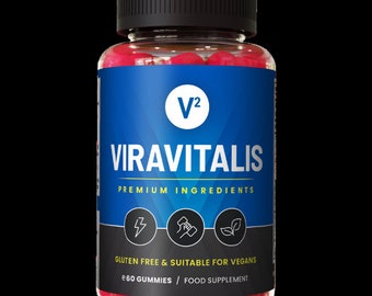 VIRAVITALIS - Bodybuilding Gummies - Powerful Natural Ingredients - New & Sealed