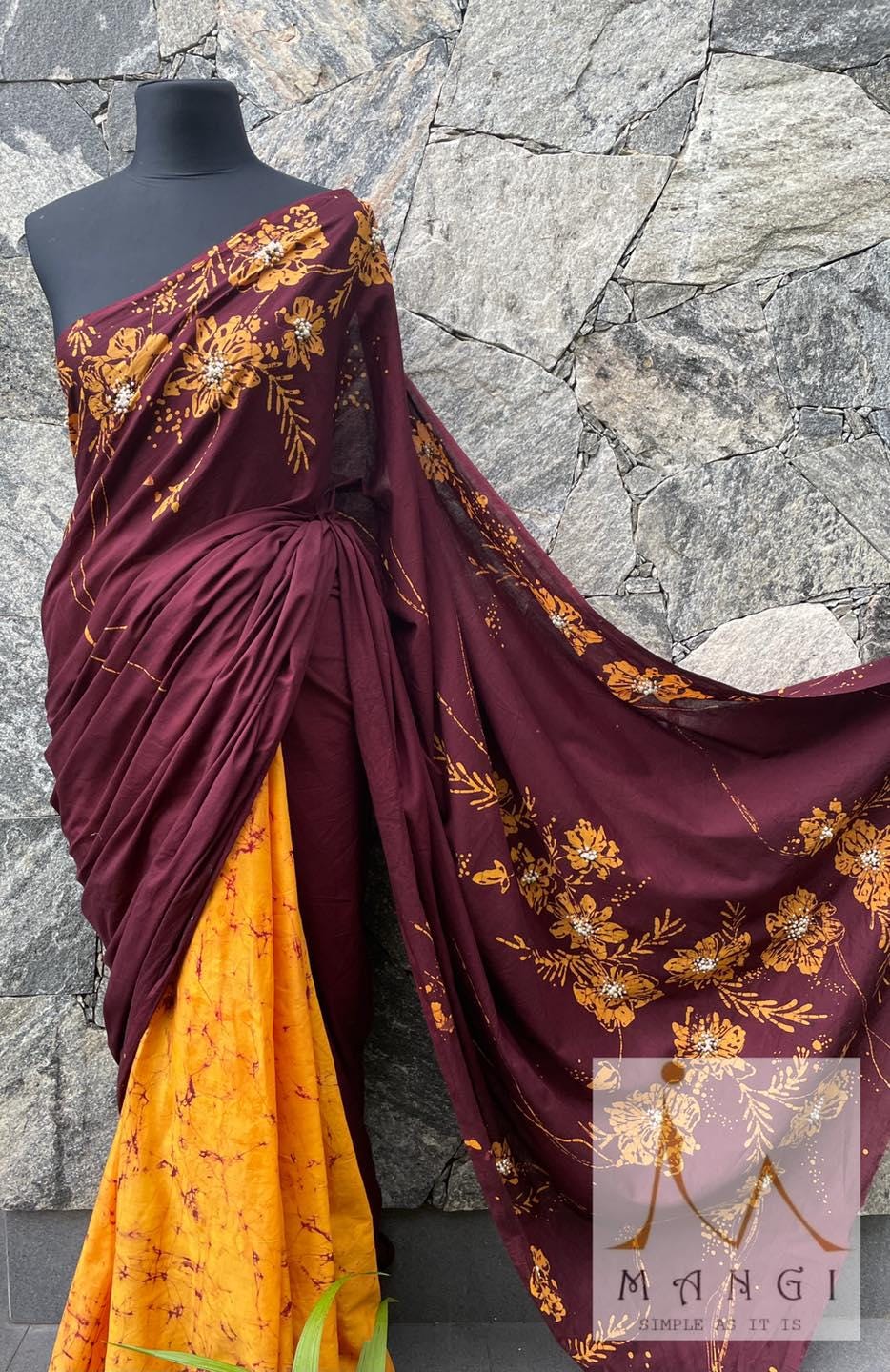 Uncommon Modern Valentina Saree Design Thinidi Fashion Velantina