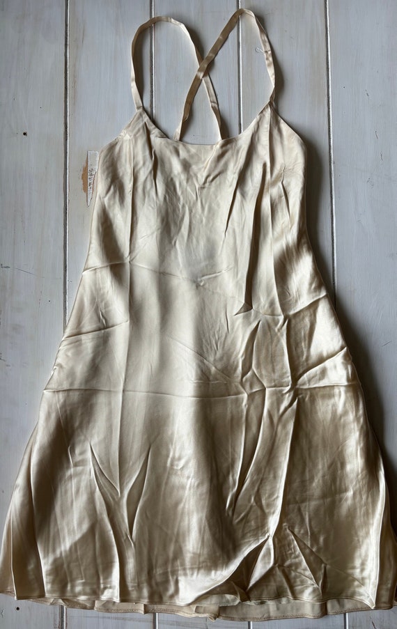 Vintage Ralph Ralph Lauren Gold Midi dress