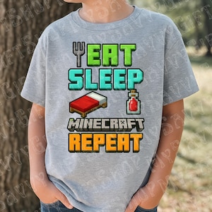 Película de Minecraft PNG, Camiseta de Pixel Gamer Squad, Grupo de personajes de juego PNG, Estilo de dibujos animados PNG, Diseño de sublimación de tendencia