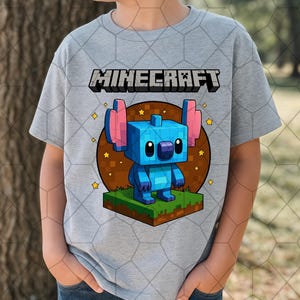Trending Movie Png, Movie Main Characters Vector Design, Cartoon Style Png,Game Character Shirt,Pixel Gamer Squad Shirt Png,Blue Monster Png