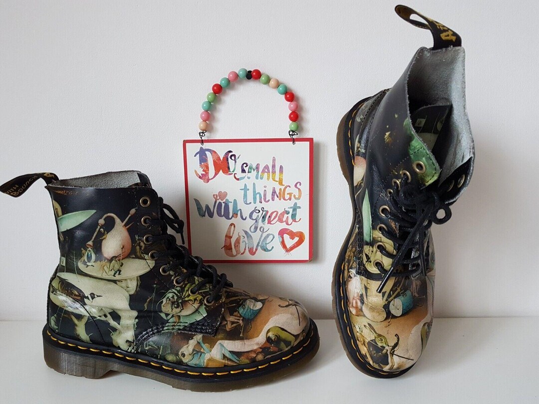 Dr Doc Martens Bosch Heaven Hell Pascal Garden of Earthly 