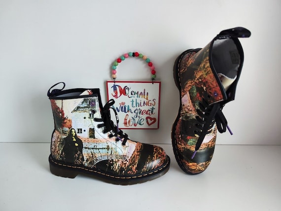 25cm Dr. Martens black sabbath　ブラック・サバス Dr. Martens 1460 Black Sabbath Boot – Red Zone
