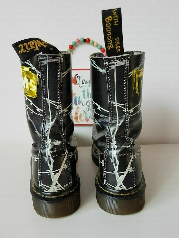 Black dms boots sales