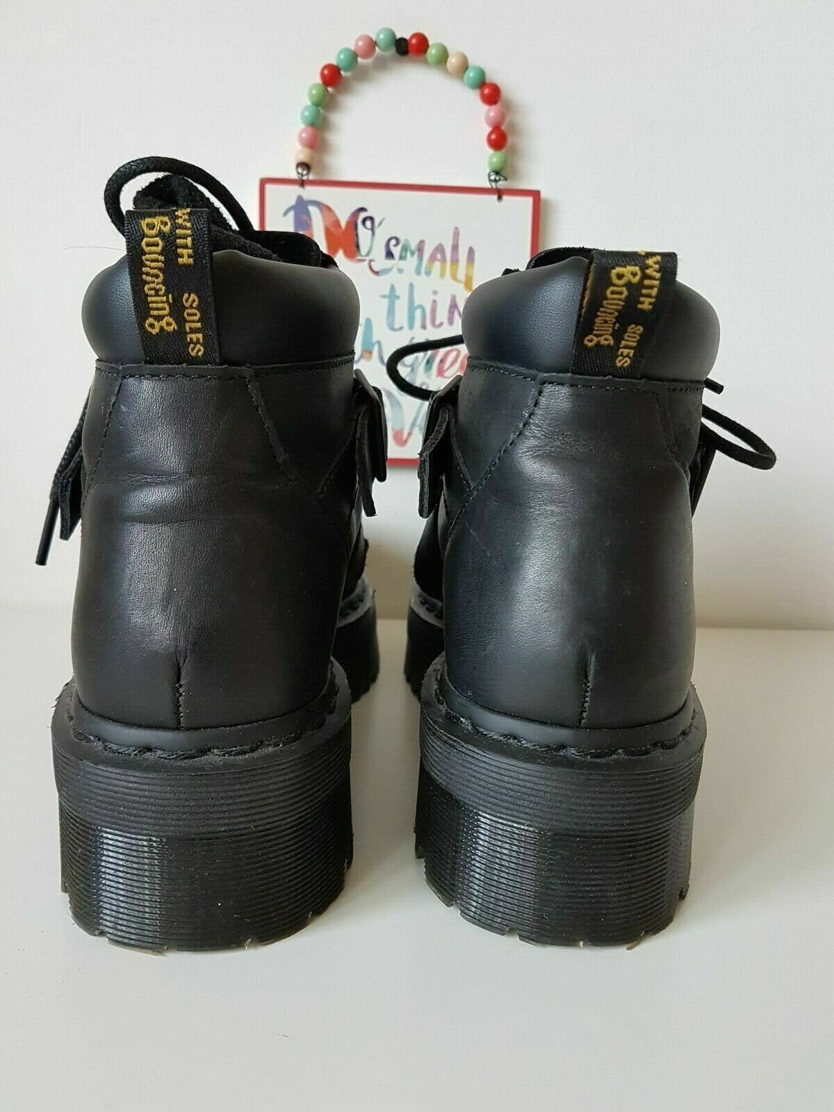 Dr Martens Beaumann Platform Cross Chain Quad Chunky Sole Boots UK8 EU42 US10 Etsy UK