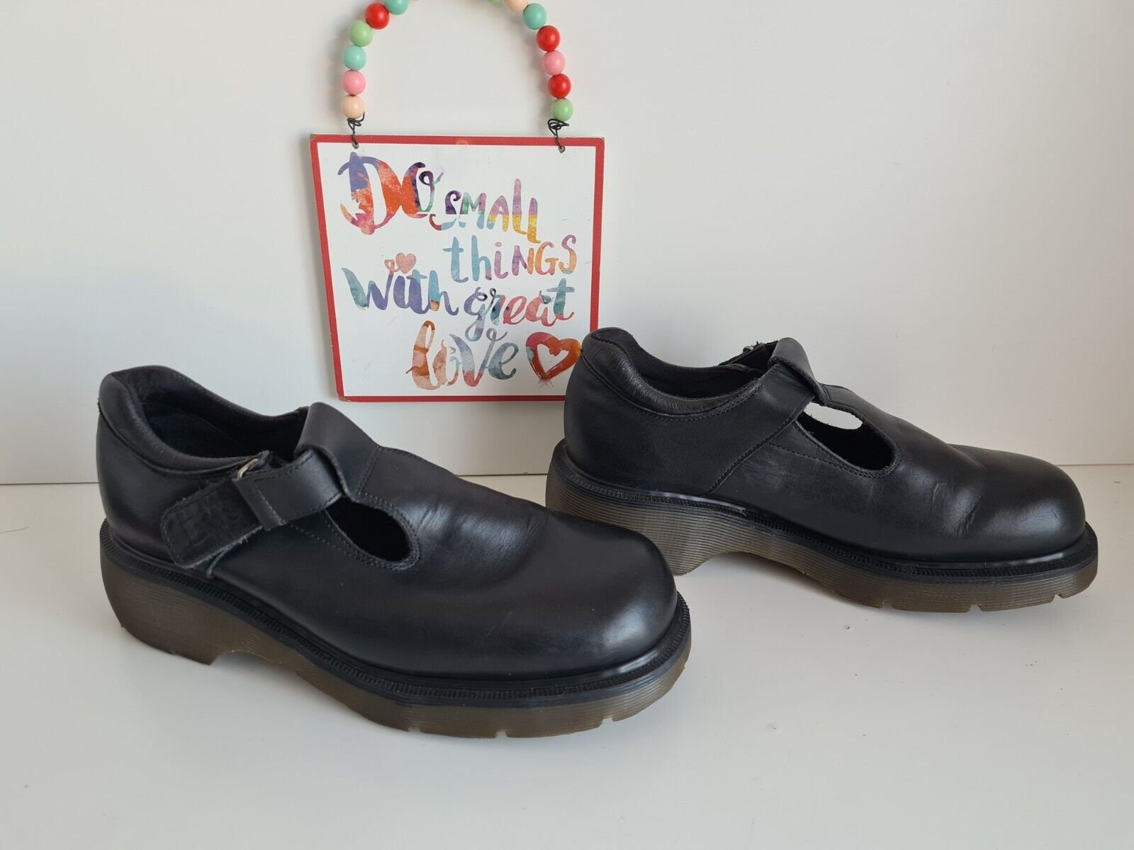 Dr Martens Mary Jane 8739 Platform Chunky Sole Vintage Dms England