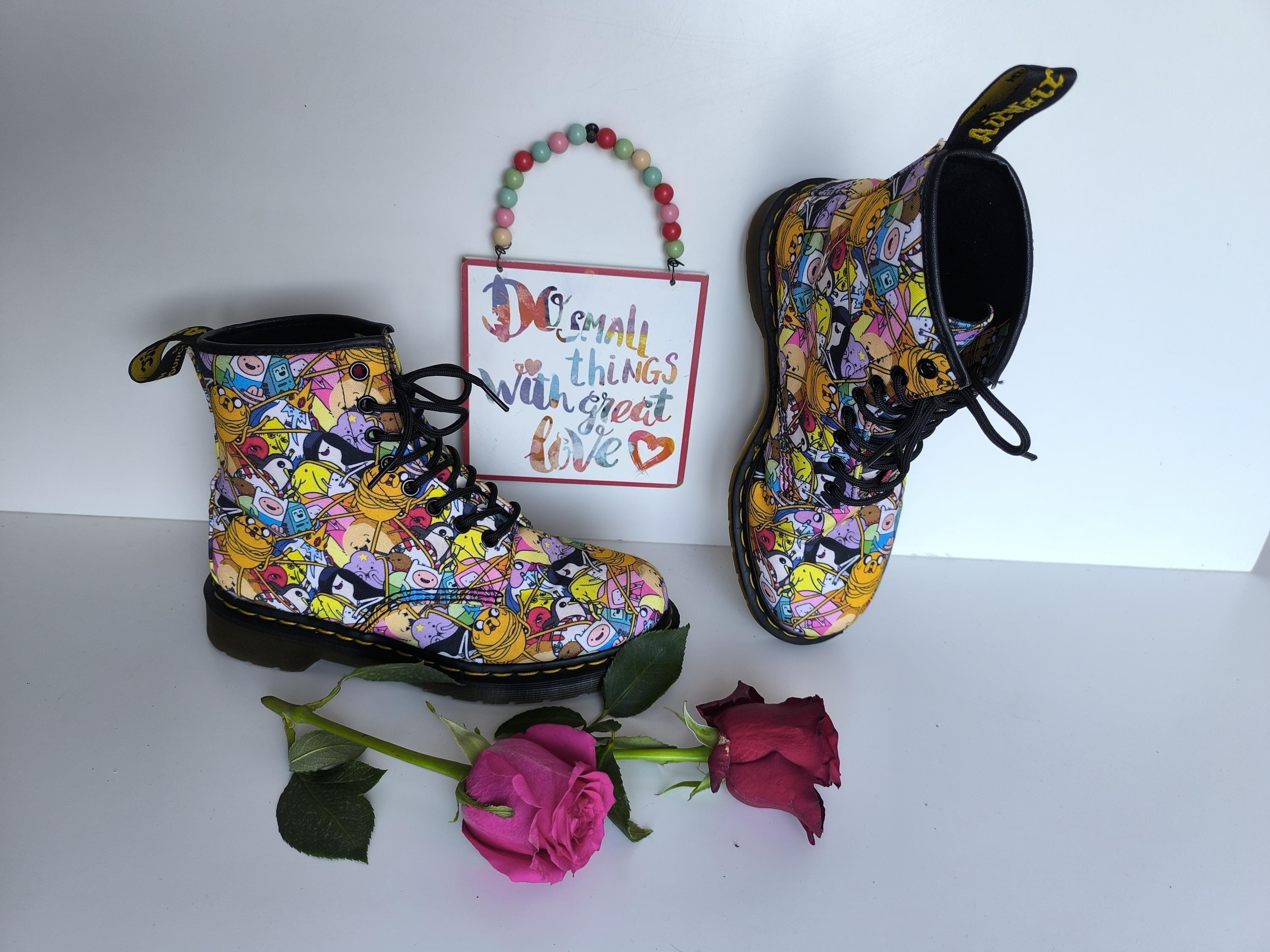 Dr Martens 1460 8 Eye Adventure Time Castel Toon Cartoon Network