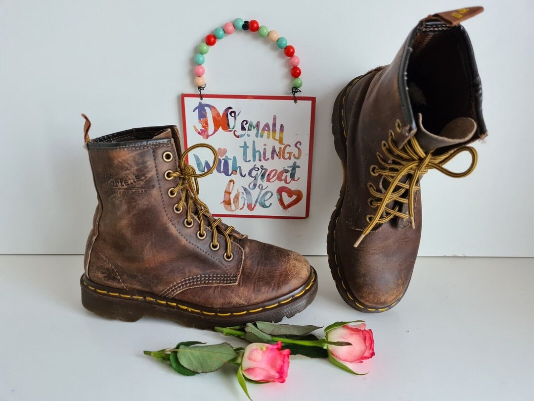 ◆Dr.Martens◆ 1460 8 Hole Gaucho Brown 11822203 Dr Martens 11822203 1460 Gaucho Crazy Horse Brown Boot