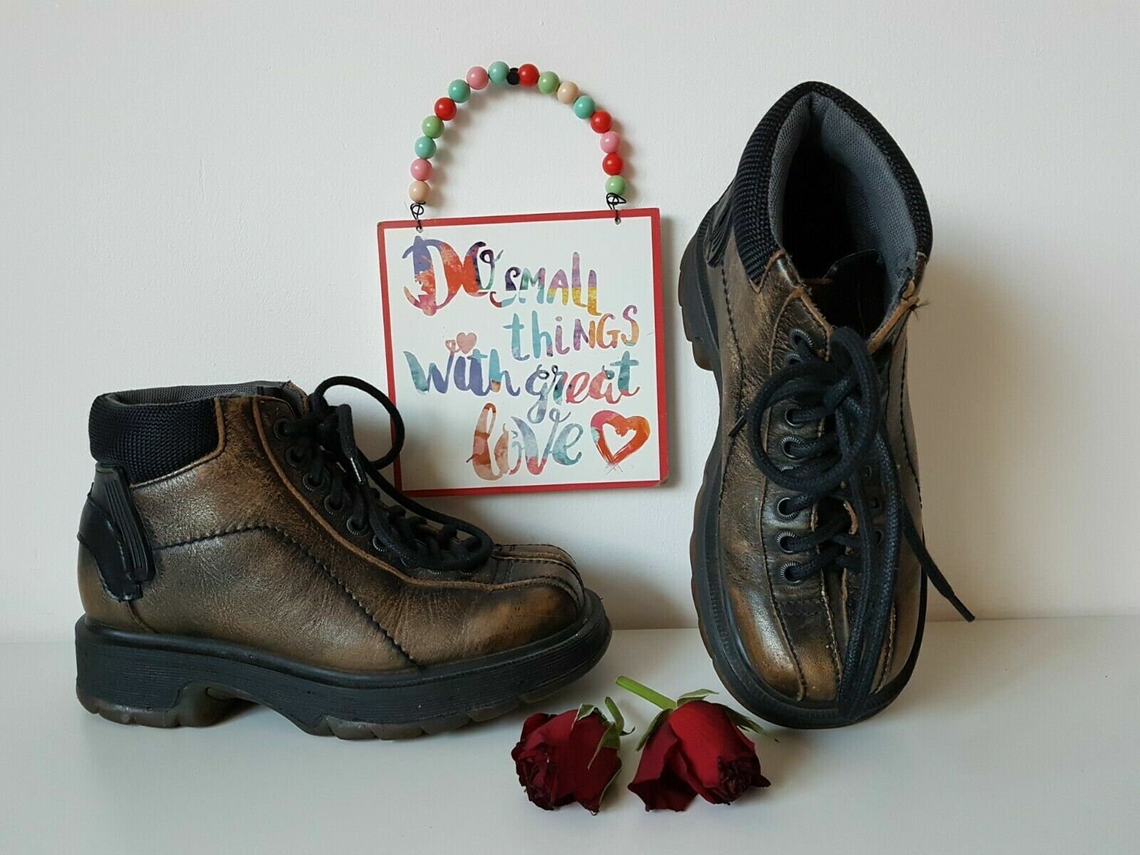 Dr Doc Martens Vintage England Brown Boots Quad Chunky Dr Doc Martens Vintage England Brown Boots Quad Chunky
