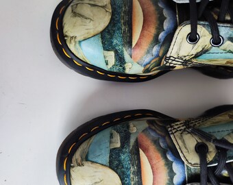 Dr. Martens 1460 Pascal Boots, Tate Blake Print, UK4 EU37  display picture 1