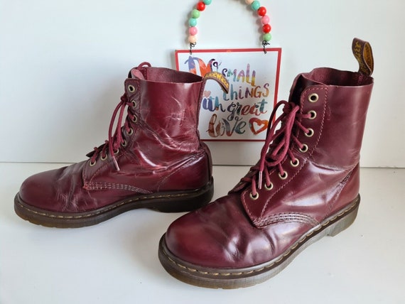 Dr martens pascal shiraz red best sale