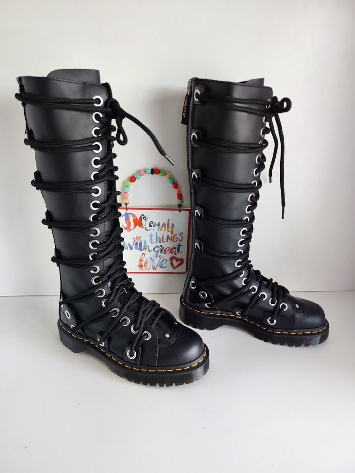 Dr Martens Daria 1B60 Bex Platform Knee High Boots (UK8 EU42 US10