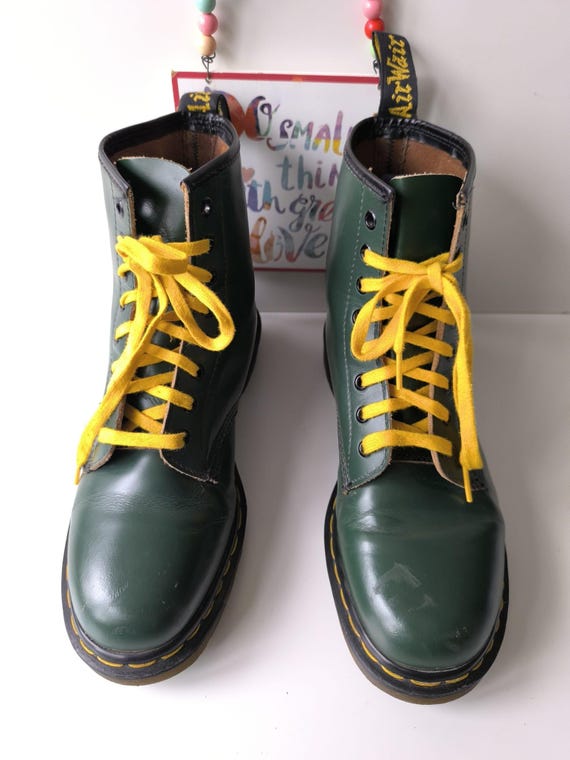 Doc Dr Martens 8 Hole 1460 Vintage England Ankle Boots UK8 EU42