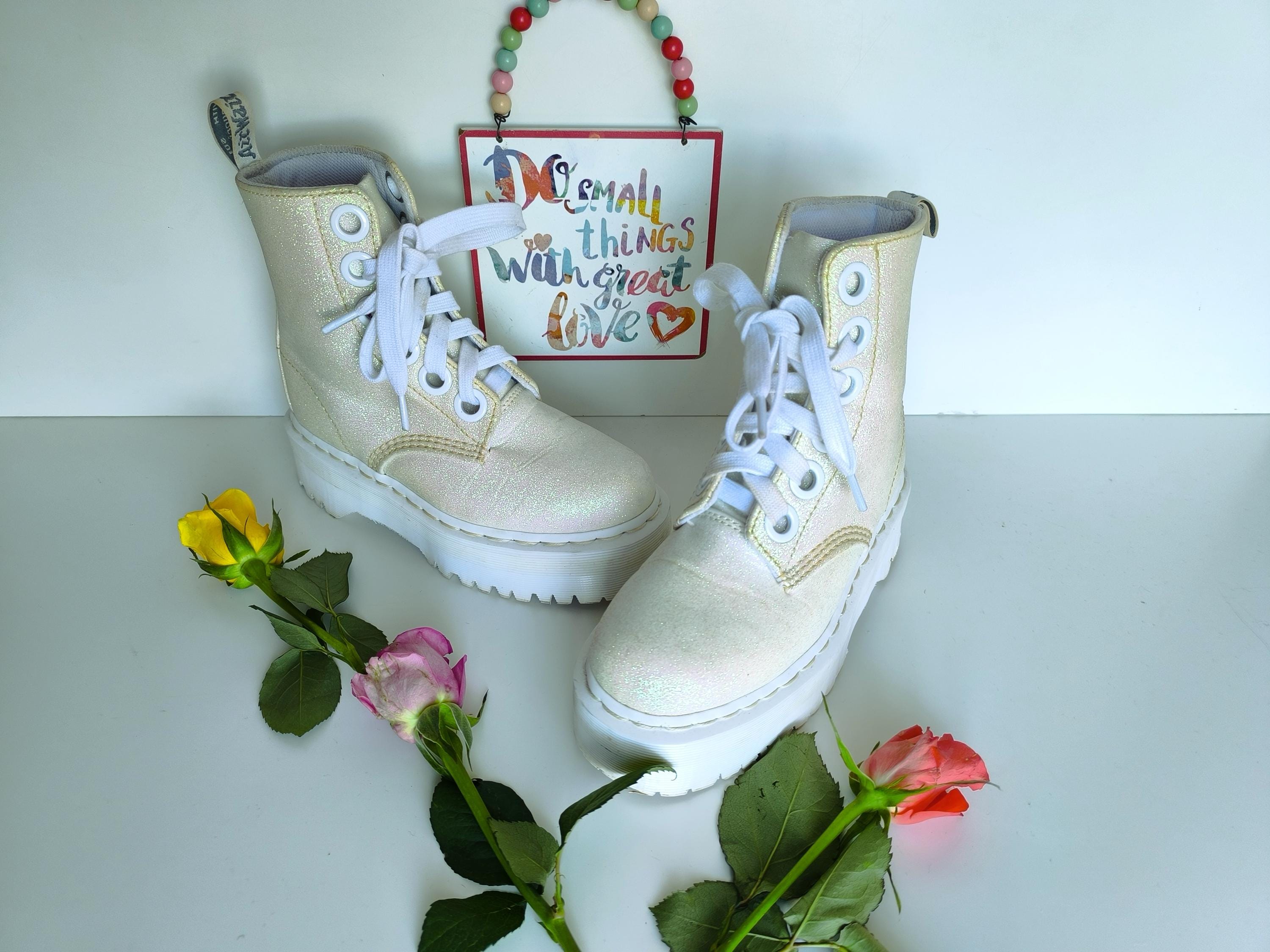 Martens Jadon Glitter Dr Martens Molly Glitter Green Dr Martens