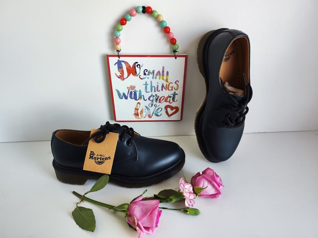 Dr Martens 1461 PW Navy Blue Oxford Shoes (UK 3 / Eu 36 / US 5) - Etsy
