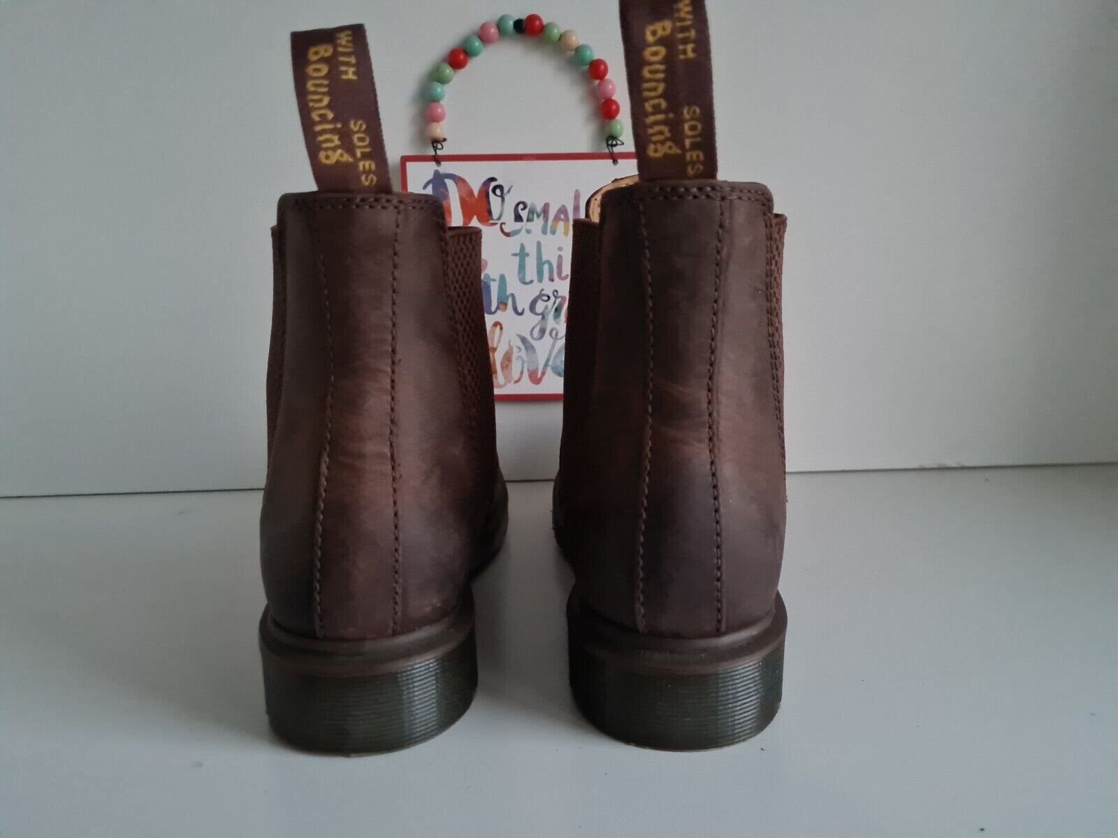 ドクターマーチン チェルシー 2976 ブラウン ガウチョ クレイジー