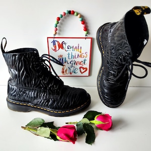 Dr Martens 1460 pascal black 8 hole ankle leather boots UK5 EU38 US7