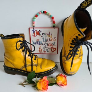 Vintage Dr Martens 8 Hole England Oxblood Cherry Red 1460