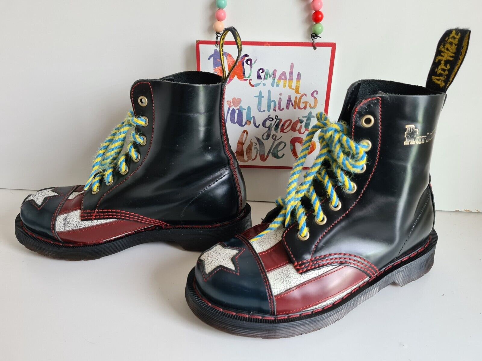 Dr Martens 1460 Congress American Flag Made in England 8  display picture 1