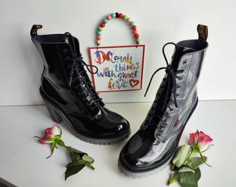 Platform Boots Dr Martens Kendra Sizing RARE Martens Women's